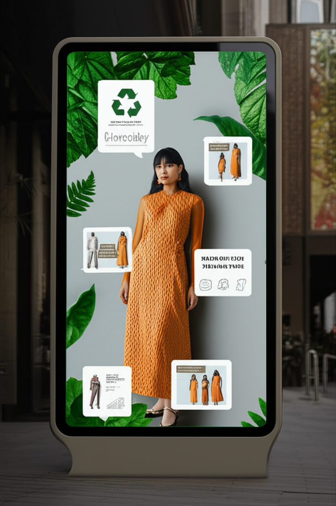 Vallas Digitales para Marca de Moda Sostenible